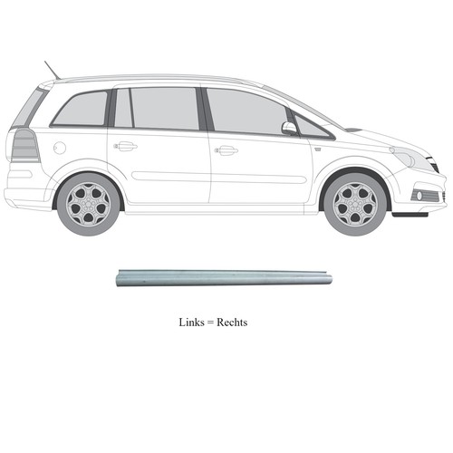 Reparaturblech schweller links - reparaturblech,