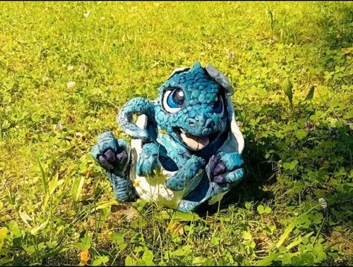 Drache skulptur gartenfigur - drache,