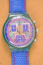 Swatch Chrono vintage 1994 Echodeco Herrenuhr Chronograph SCN112 SCN 112