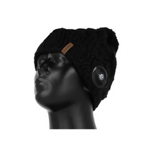 Earebel Criollo Strick Mütze mit Kopfhörer Beanie AKG Headset Handmade schwarz