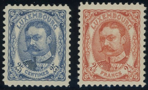 Luxemburg 1907 25 c - luxemburg,