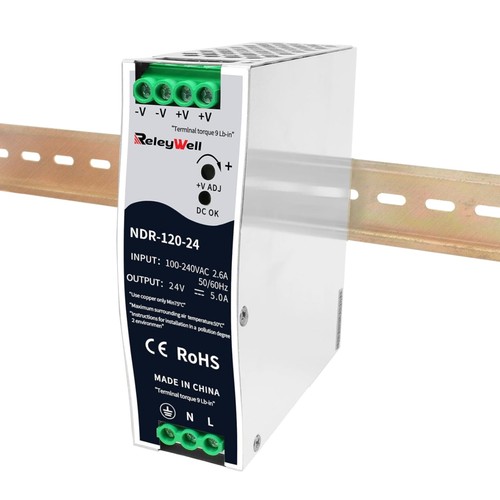 Hutschienen netzteil 24v 120w - hutschienen,