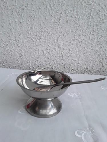 Vintage eisschalen mit - eisschalen-,