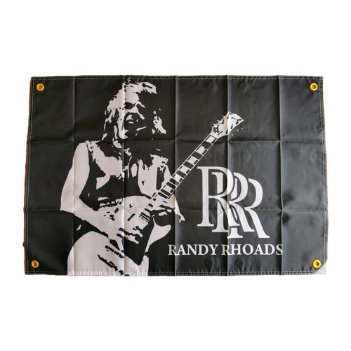 Randy rhoads banner 3x2 - rhoads, 90