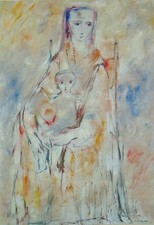 Walter Tanau: Madonna mit Kind