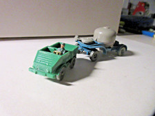 Wiking 1:87 Unimog 411 offen mit altem Zementsilo-Anhänger (Umbau) !!!