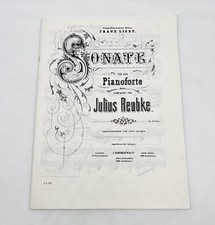 Noten Julius Reubke Sonate f