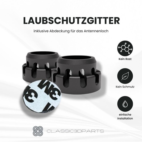 Laubschutzgitter mit - 2x,