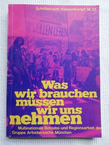 Schriften zum klassenkampf - zum, 33
