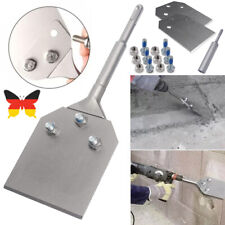 Spachtelmeißel SDS-Plus 250x100 mm,Bodenschaber für Abziehen von Fußbodenkleber