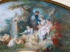 Fächer Gouache nach F