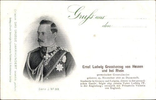 Ernst ludwig großherzog - ernst,
