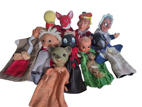 Ddr handpuppen konvolut kasper - ddr,
