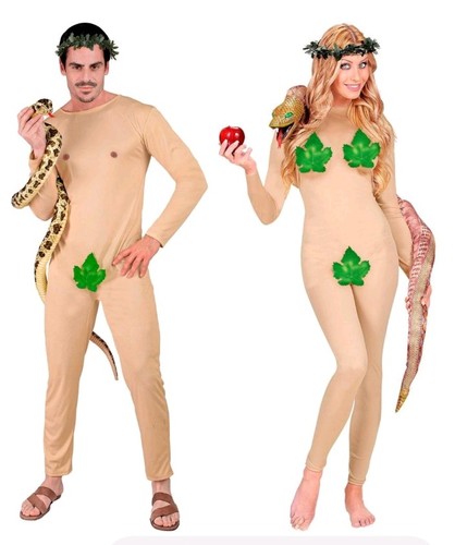 Adam und eva partnerkostüm - adam, m