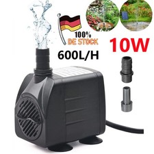 Aquarium Wasserpumpe Brunnenpumpe Zimmerbrunnen Pumpe Teichpumpe 600L/H 10 Watt