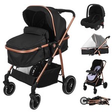 Kinderwagen Buggy Kombikinderwagen Reisebuggy Komplettset Auto-Babyschale