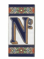 Spanische Hausnummer aus