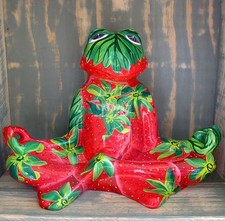 Yoga frosch relax erdbeere - relax,