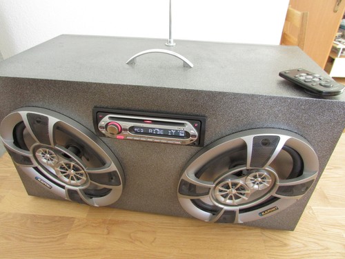 Boombox eigenbau mit sony - eigenbau,