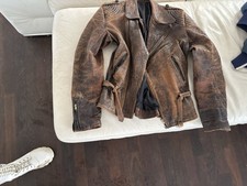 lederjacke vintage damen