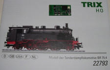 Orginal Sounddecoder von bad. BR75.4 Trix (Art.Nr. Lok 22793) H0