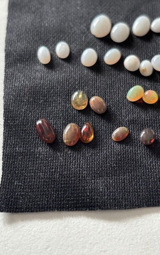 Konvolut kleine opal steine - konvolut,