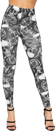 Damen leggings totenkopf - damen-leggings,