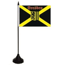 Tischflagge Dresden Kreuz