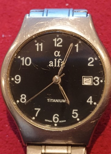 Retro quarzuhr von - von, alfa