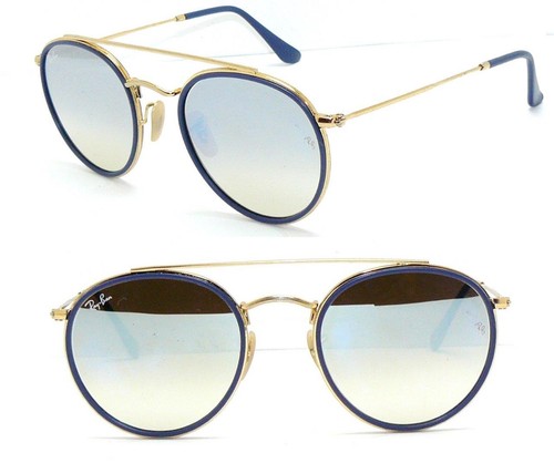 Ray ban sonnenbrille gold blau - sonnenbrille,