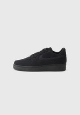 Angebot!!! Nike Air Force 1 Canvas Herren Sneaker schwarz Größe 40-41