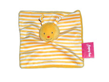 WIE NEU * XXXLutz my baby Käfer / Biene Schmusetuch Schnuffeltuch weiß und gelb