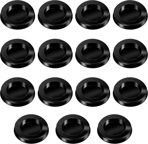 Stücke schwarz gummi - 15,
