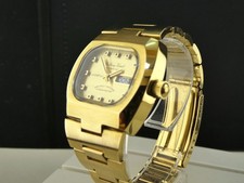 Mathey-Tissot Vintage UHF Chronometer  ref. Edelstahl/vergoldet  Big swiss made