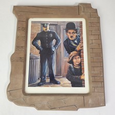 Charlie Chaplin Bild gerahmt