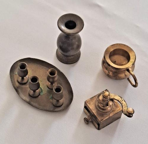 Vintage miniatur messing - 10,
