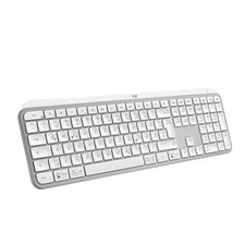 Logitech MX Keys S Pale Grey - USB-C/A, Bluetooth, Logi Bold Adapter, Windows...
