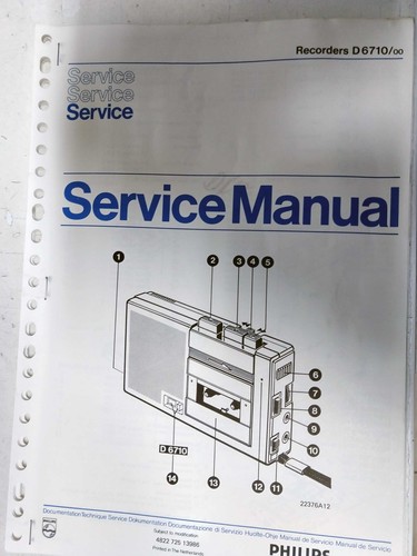 Service manual für philips - für,