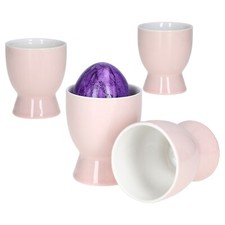 4x XL-Eierbecher pastellrosa