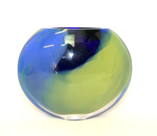 Künstler Vase Klarglas