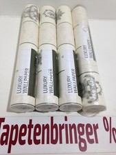 Vliestapete AS LUXURY WALLPAPER 4 x 34371-4 ( 4 Rollen) Tapete Beige Ornament