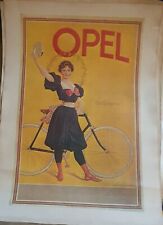 Altes Plakat Opel TOP Sammlung