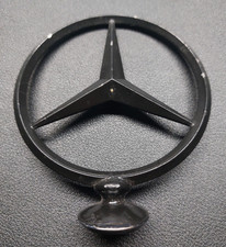 mercedes stern motorhaube schwarz
