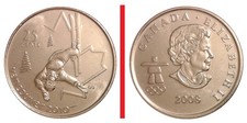 25 cents Canada 2008 FREESTYLE