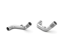 EISENMANN Edelstahl untere Downpipes mit Kat-Ersatzrohr BMW 5er F90 M5 441kW