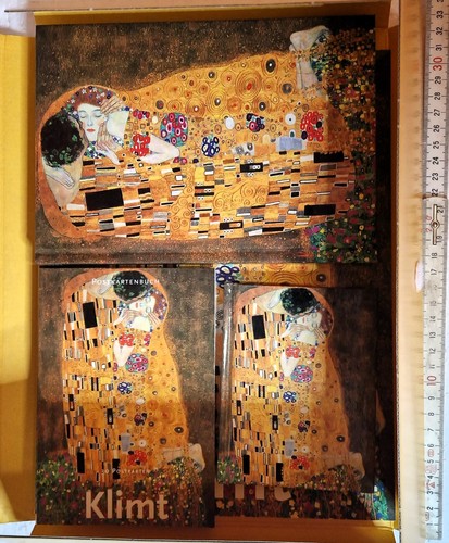Gustav klimt der kuss buchset - gustav,