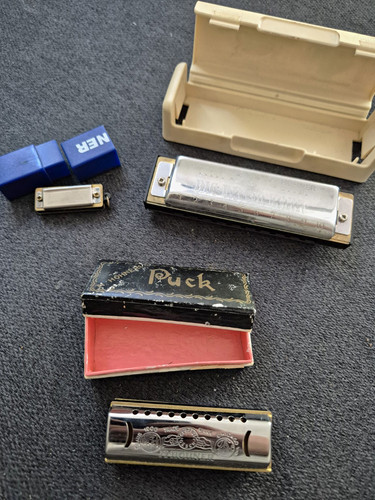 Hohner mundharmonika set puck - mundharmonika,