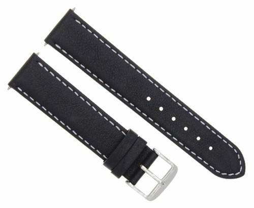 Leder uhr glatt armband - uhr,