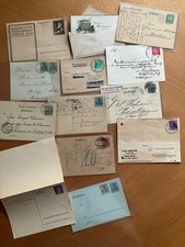 13 alte Postkarten und