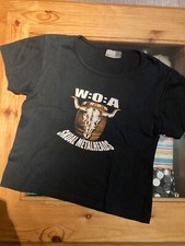 Vintage rares Wacken Open Air W:O:A Girlie Shirt L von 2009